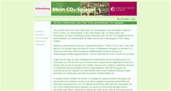 Desktop Screenshot of co2spiegel.de